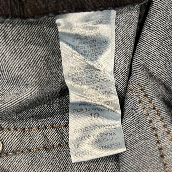 NWT Wit & Wisdom 'Ab'Solution Itty Bitty Bootcut Jeans Size 10 - Picture 8 of 9